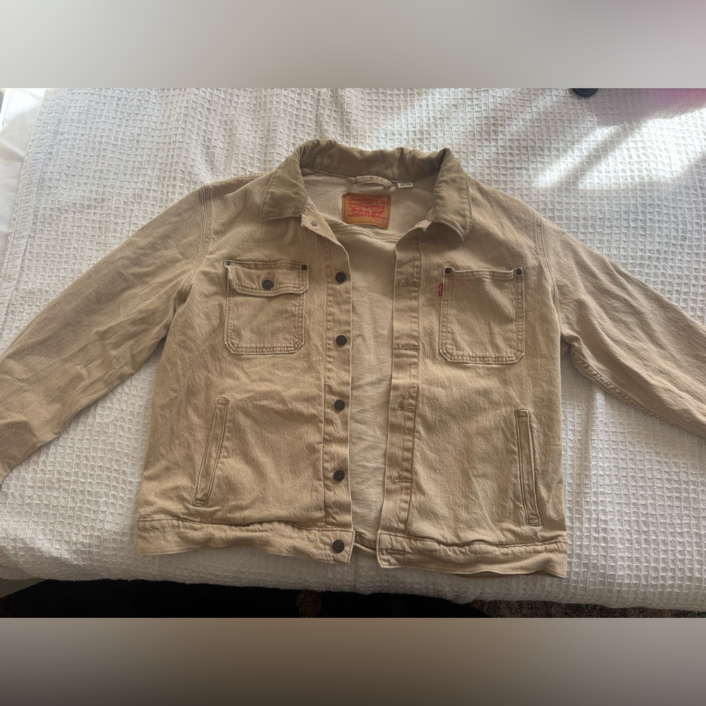 Levi's Beige Shirt Jacket for Men